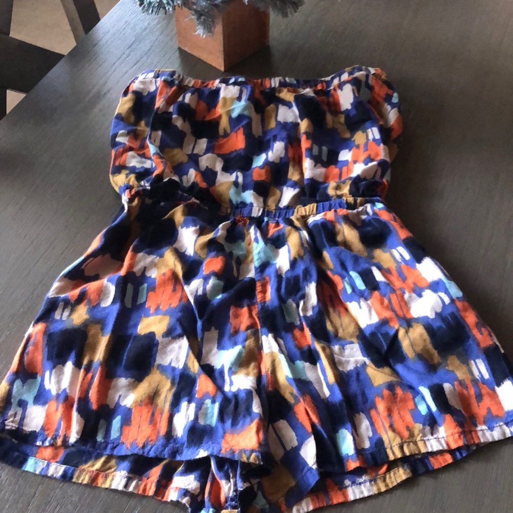Angie 🩷 Multicolor High Waist Women's romper Sz s